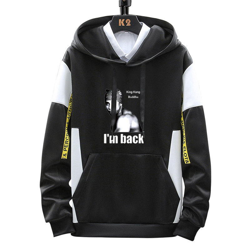 哲学比利海灵顿van样木吉妖王香蕉君男学生秋季连帽宽松休闲卫衣