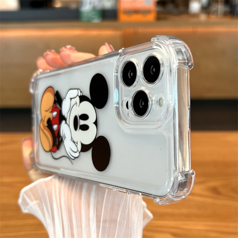 四角防摔托腮米奇苹果14promax手机壳新款iphone14pro高级感14苹果13套12全包11防摔ProMax女Pro男PM适用Plus怎么看?