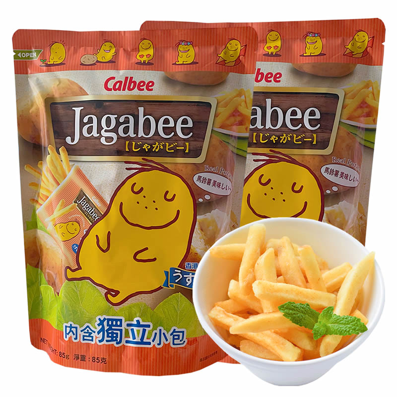 香港进口Calbee/卡乐B薯条三兄弟