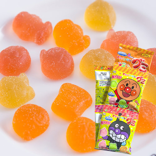 不二家面包超人4连包软糖joynuts