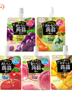 日本进口tarami吸吸果冻tarami