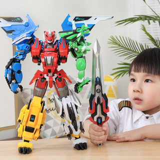 正品正版钢铁飞龙2变形玩具5恐龙机器人模型男孩手办儿童女