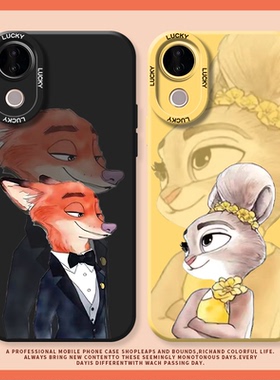 尼克朱迪适用vivos30promini手机壳s20保护套vivos19情侣s17可爱s15硅胶s18e防摔s12卡通s10pro全包s9-s7ts16