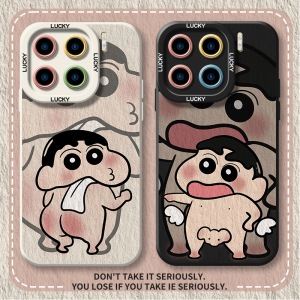 蜡笔小新适用小米17pro手机壳14ultra套红米k80至尊版趣味k70动漫13x12spro卡通turbo3硅胶note14新款搞怪男