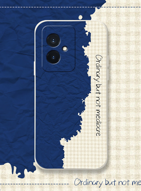 蓝色海岸适用华为荣耀100手机壳荣耀90pro全包防摔80se新款honor80pro保护套80gt液态硅胶100por涂鸦海浪小众