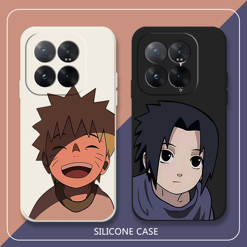 火影忍者适用小米17手机壳小米17pro鸣人液态硅胶小米14ul