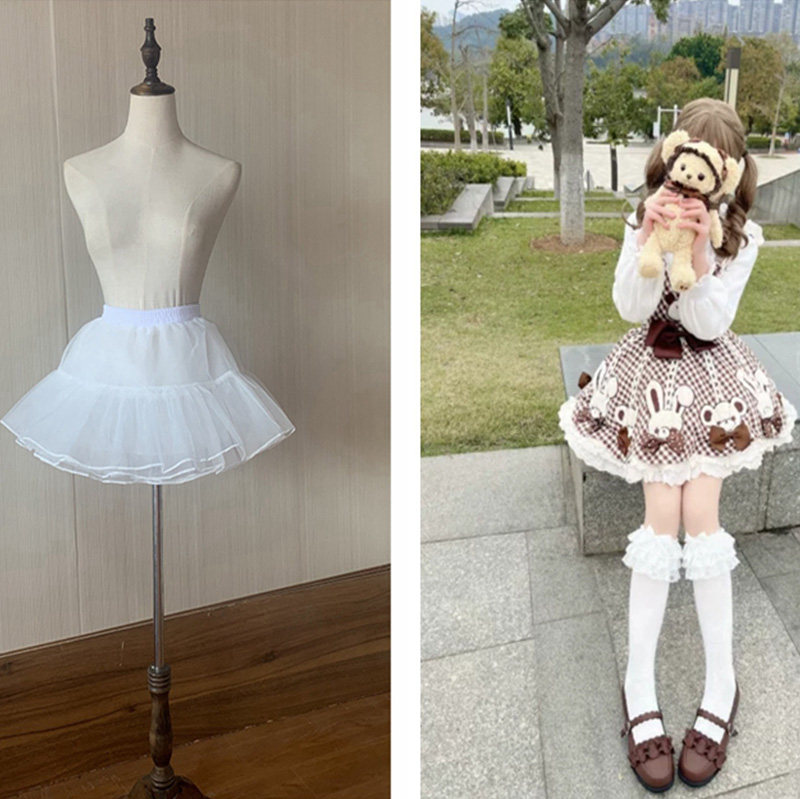 Lolita裙撑内衬软纱材质