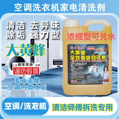 正品大黄蜂自洁素洗空调家电清洗浓缩型自洁素免擦清洁污渍拆洗师