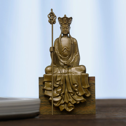 简修行地藏王菩萨佛像摆件随身佛