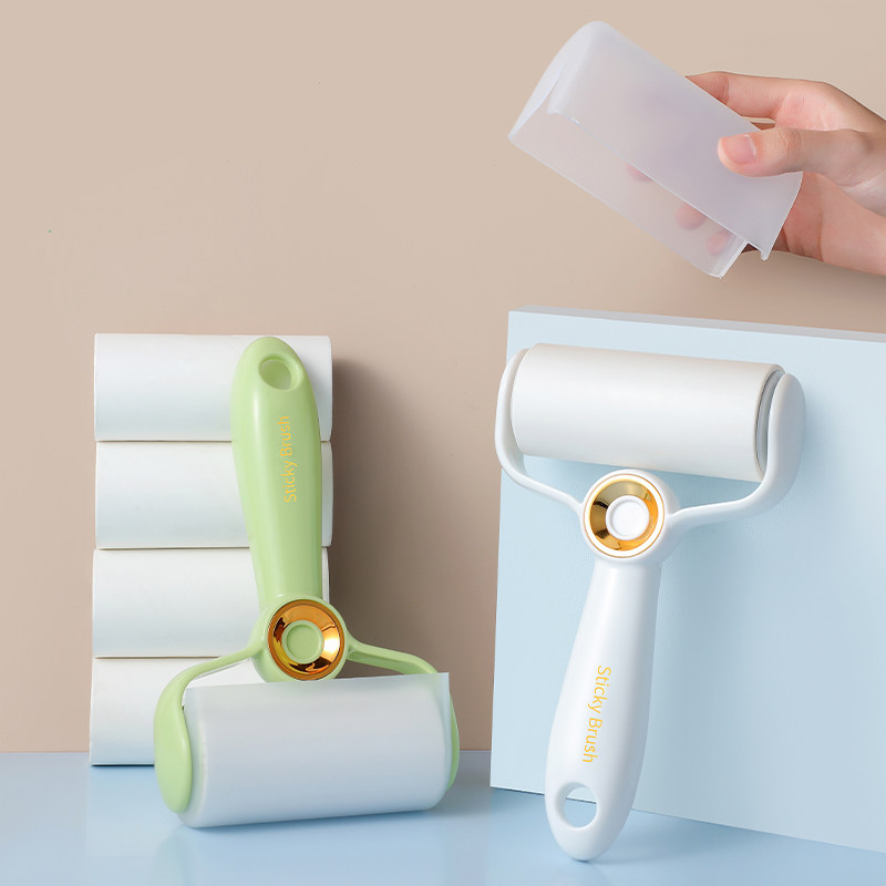 粘毛器滚筒可撕式去除灰尘头发卷毛衣服沾毛滚刷神器黏纸替换卷纸,收纳整理,衣物除尘滚/粘毛滚,淘宝优惠券,粉丝福利购,淘宝优惠卷