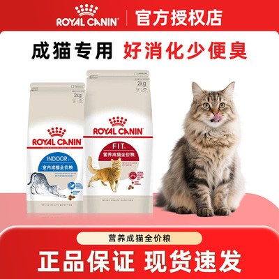 皇家猫粮室内成猫I27英短蓝猫