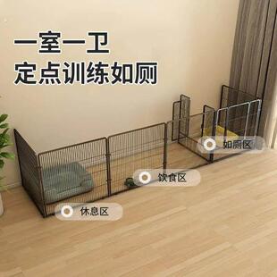 狗狗围栏宠物中小型犬大型家用萨摩柯基栅栏护栏隔离门狗窝狗笼子