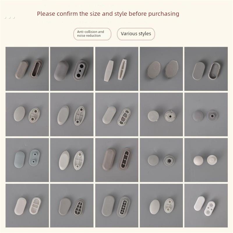 老式马桶座圈无阻尼减震垫圈智能盖马桶安装缓冲垫塑料硅胶垫零件