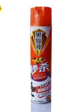 黑猫神柑橘香型蚊子杀虫剂