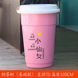 仿真甜甜圈奶茶杯雪糕冰淇淋雕塑店铺美陈装饰摆件商场玻璃钢