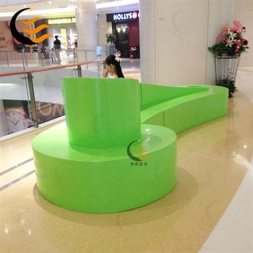 玻璃钢音符座椅商场写字楼步行街创意休闲椅户外简约飘带美陈坐凳,商业/办公家具,排椅系列,淘宝优惠券,粉丝福利购,淘宝优惠卷