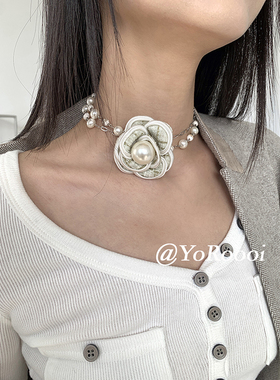 花朵千金风项链小香风多用途腰链