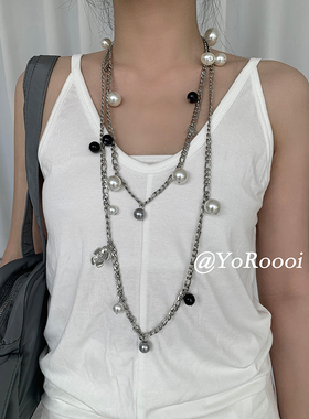 韩系百搭叠戴项链高级感锁骨链
