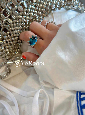 韩系简约百搭高级感开口戒指