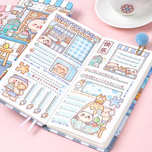 小麻薯weeks手账本方格周计划本