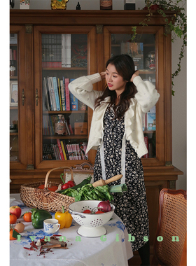 【冬季款特卖】ivana2022新春 「冬日初雪cp」中古风毛衣开衫