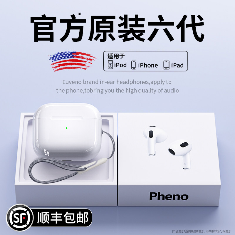 蓝牙耳机真无线旗舰正品2023新款4四六代6适用iphone14苹果华强北属于什么档次？
