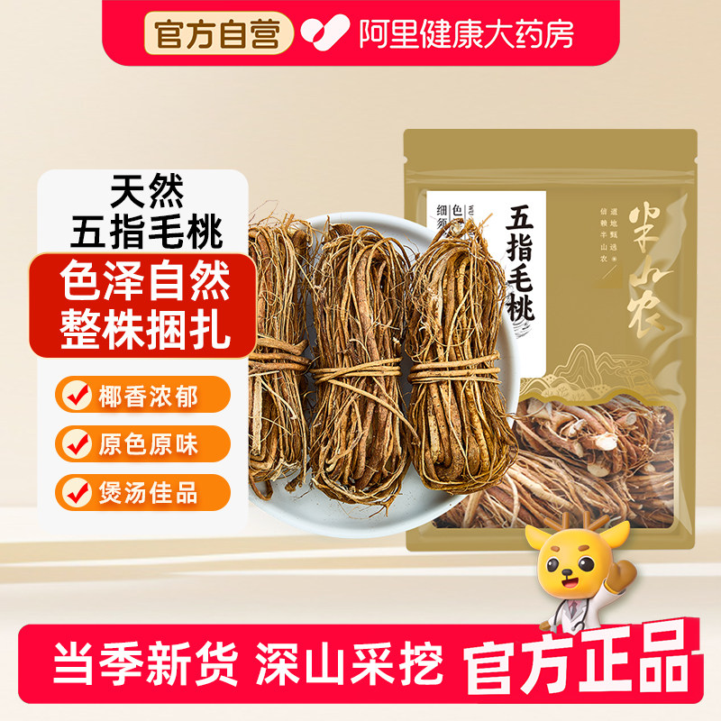 半山农五指毛桃捆中药材整捆广西野生新鲜莫氏鸡煲土茯苓煲汤材料