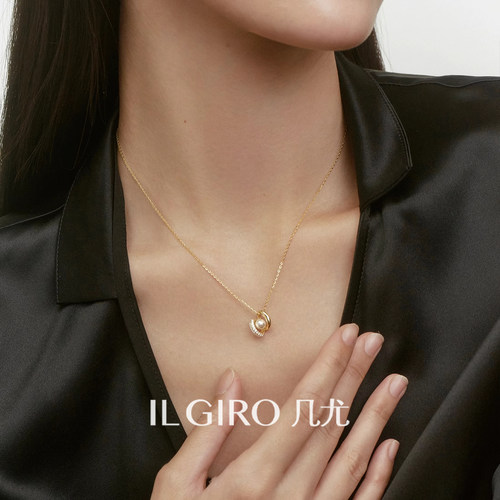 几尤珍珠纯银女小众设计项链