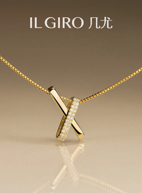 ILGIRO几尤未知数银项链女款简约配饰轻奢小众气质新款锁骨链颈链