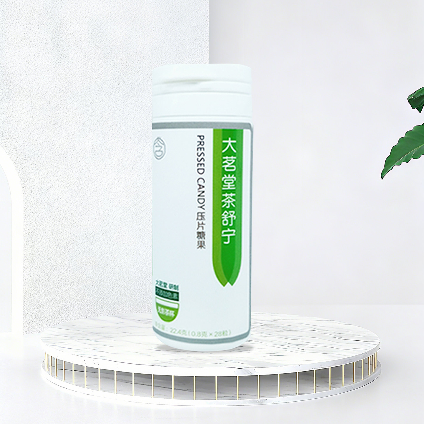 大茗堂茶舒宁清新抹绿茶味含