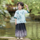 套装 儿童新中式 宝宝国风中秋节演出服 2026新款 桐花坞汉服男童夏季