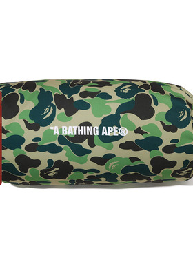 BAPE家居猿人星星迷彩图案圆筒状抱枕靠垫192001K