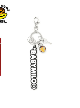 BABY MILO STORE配饰25年春夏卡通小猴挂锁钥匙扣4377XXO