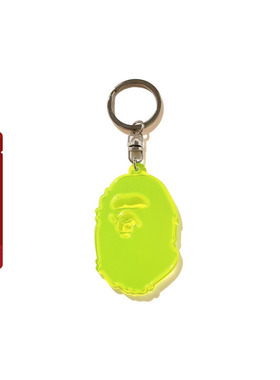 BAPE配饰猿人反光钥匙扣挂件013821O