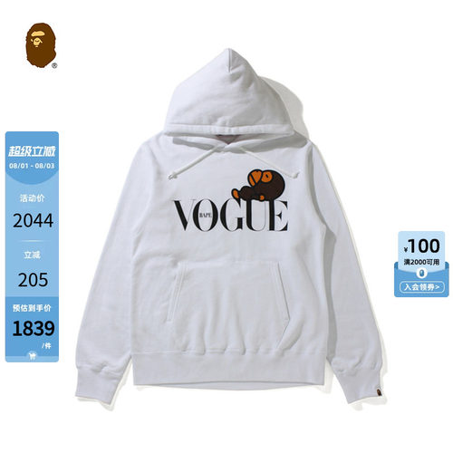BAPE春夏卡通连帽卫衣