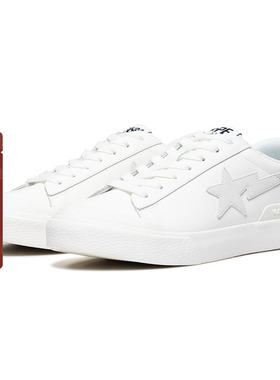 BAPE MAD STA联名男女鞋春夏纯色星标休闲鞋191905K