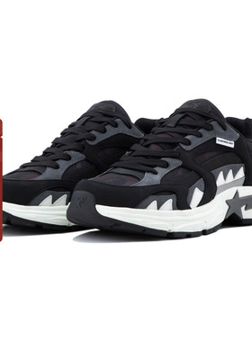 BAPE SHARK STA男女鞋25年春夏星标鲨鱼齿纹休闲鞋191319O