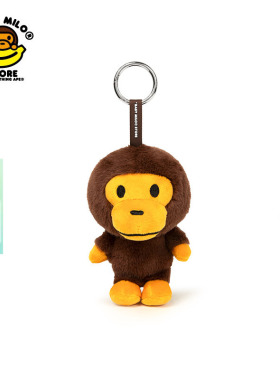 BABY MILO STORE配饰卡通毛绒小猴挂件钥匙扣4472XXQ