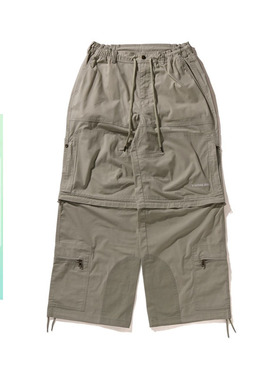 BAPE男装25年秋冬拉链可拆卸多穿多口袋工装休闲裤303521P