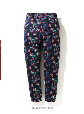 BAPE X GHOSTBUSTERS联名满印猿人幽灵迷彩卫裤运动长裤31903XG