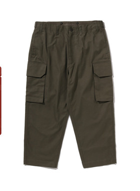 MR.BATHING APE男装25年秋冬猿人胡子金属标贴袋工装裤310521P