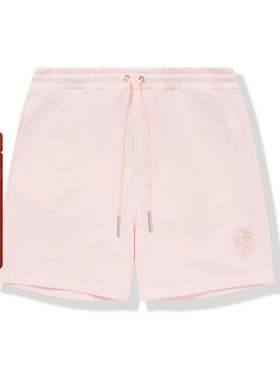 BAPE BLACK男装25年春夏同色系猿人刺绣运动短裤P6302MI