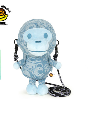 BABY MILO STORE配饰立体卡通小猴单肩包斜挎手机包4463XXQ