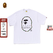 BAPE T恤325101O 短袖 GALLERY男装 春夏迷彩印花限定款
