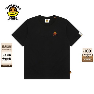 BABY STORE女装 26年春夏卡通小猴寿司图案短袖 T恤0458XXQ MILO