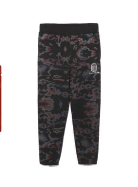 BAPE男装春夏满印红外线热感图案运动长裤152013K