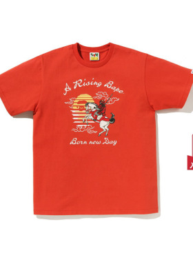 BAPE男装26年春夏印花图案短袖T恤X04101Q