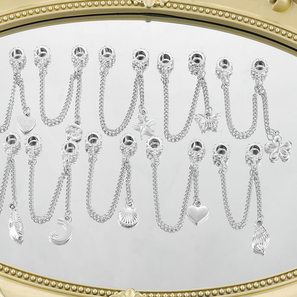 合金封油保色三通安全链配件