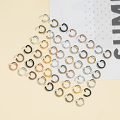 铁质开口圈手工单圈连接圈圆环diy串珠手链项链首饰饰品配件材料