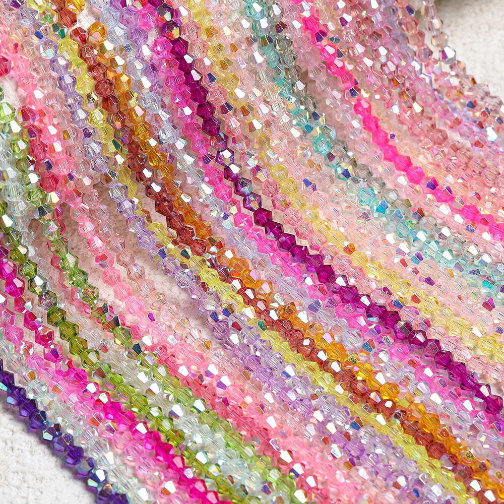 4mm玻璃镀彩水晶菱形珠手工DIY串珠手链项链手机链散珠子饰品材料,饰品/流行首饰/时尚饰品新,其他DIY饰品配件,淘宝优惠券,粉丝福利购,淘宝优惠卷